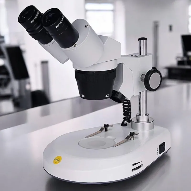 Tradera NY SWIFT S306S-20-2L 20X 40X 80X Förstoring 360° Binokulärt Mikroskop Objektiv^ Mikroskop