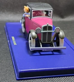 Tradera Leksaks- & Samlarbilar<Ny Tintin och Milou - Modellbil i displayfodral