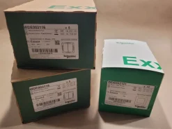 Tradera NYA! 10 st. Schneider electric EXXACT strömställare kron + ramar> Elinstallation