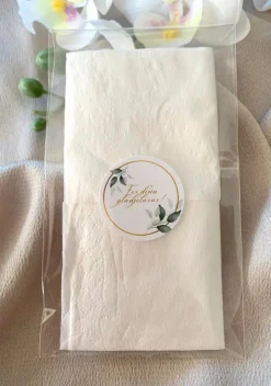 Tradera Nya! 75 st servetter/näsdukar ”För dina glädjetårar” till bröllop och fest^ Bröllopsdukning & Dekorationer