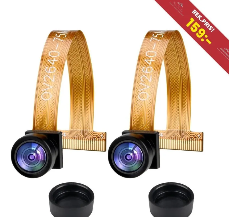 Tradera NYA 2-delade OV2640 kameramoduler | stöder JPEG RGB YUV för ESP32 MCU-kamera^ Övrig Optisk Utrustning