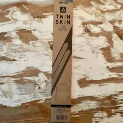 Tradera Längdåkning<Nya Fischer Twin Skin Skinhudar Yellow Mohair Wide 41cm