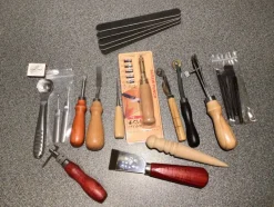 Tradera Nya Läderverktyg^ Hantverk