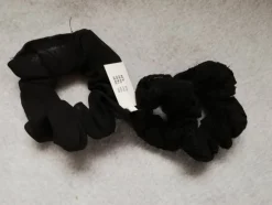 Tradera NYA! Scrunchies med spets och tyg / 2st Tofsar / Hårtofs> Håraccessoarer