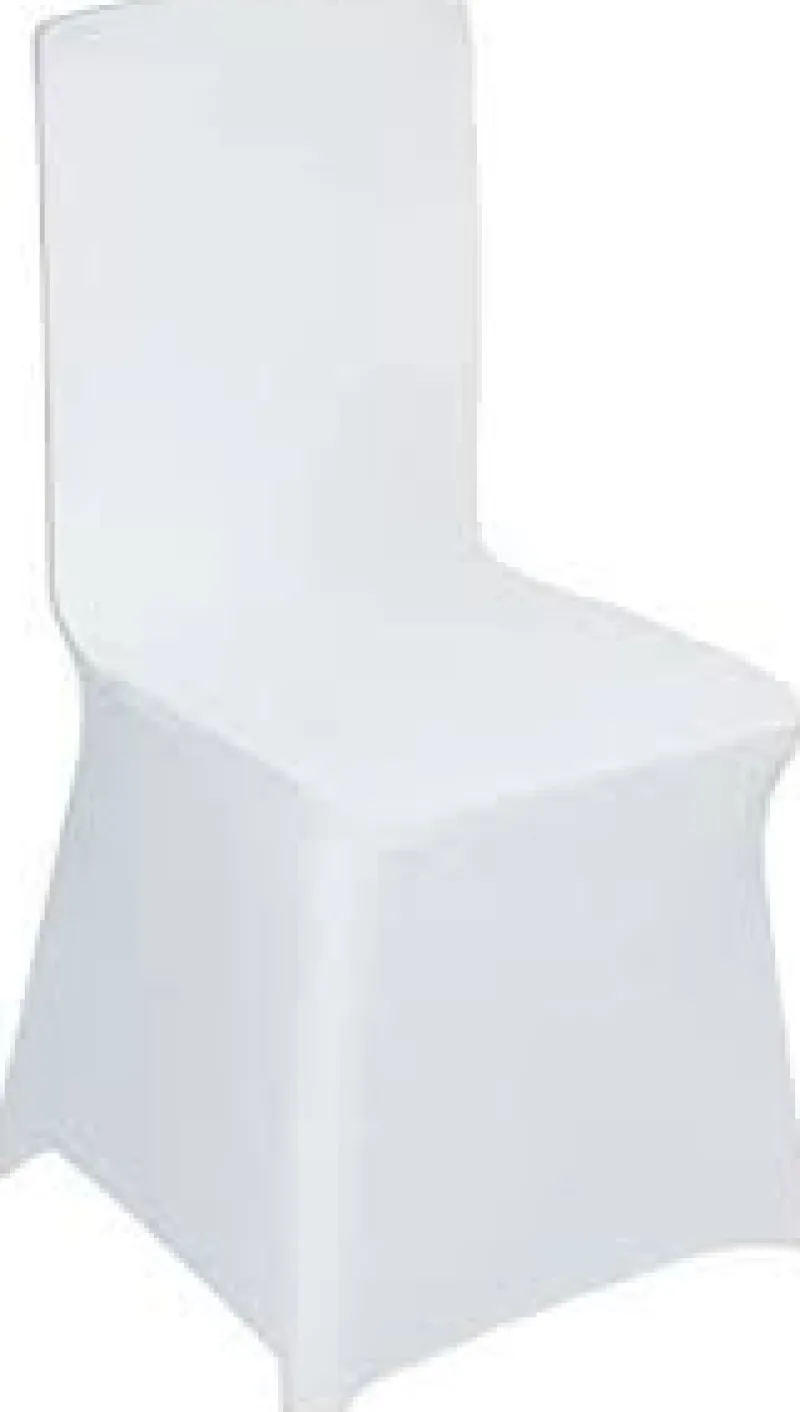 Tradera NYA! Stolsöverdrag stretch vita 40 st bröllop fest mm^ Bröllopsdukning & Dekorationer