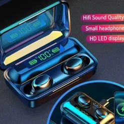 Tradera Nya Trådlösa In Ear Lurar. Inbyggd Powebank^ Musiktillbehör