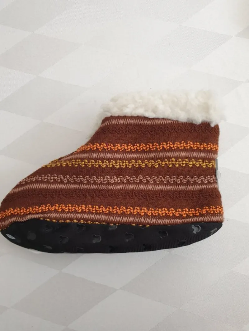 Tradera Damskor<NYA VARMA HALKFRYA DAMTOFFLOR I ULL FRÅN CHRISTEL SWEDEN STORLEK 37-38