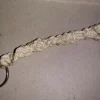 Tradera Nyckelringar<Nyckelring MAKRAME natur ca 11 cm