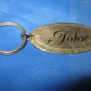 Tradera Nyckelringar<NYCKELRING MED NAMN (JOHN) MÄSSING