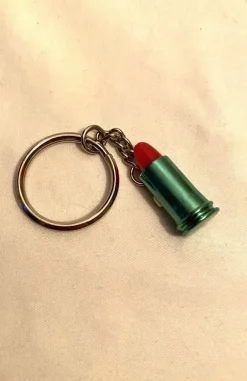 Tradera Nyckelring.Läppstift. Ny från äldre guldsmedsaffär> Nyckelringar & Nyckelfodral