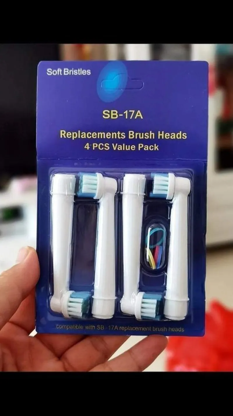 Tradera Tandvård<Ny4,st Tandborsthuvuden passar Oral-B tandborstar