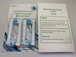Tradera Tandvård<Ny4,st Tandborsthuvuden passar Oral-B tandborstar