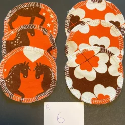 Tradera Ansiktsvård<nysydda rengöringspads tyg trikå retro tvättlappar pads rengöringsrondeller häst