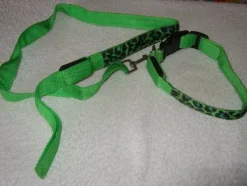 Tradera Husdjurstillbehör<Nytt Hundkoppel och Halsband med belysning