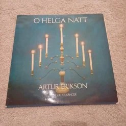 Tradera O Helga Natt - Artur Erikson sjunger julsånger^ Vinyl