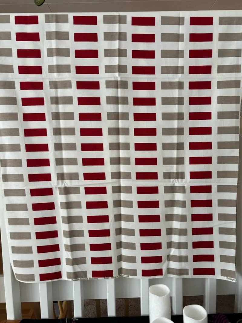 Tradera Oanvänt tyg, design Kazuyo Nomura för IKEA 2005> Textilier