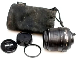 Tradera Objektiv Nikon AF-S Nikkor DX SWM VR Aspherical 18-55 mm 1:3.5-5.6 G VR.^ Kameratillbehör