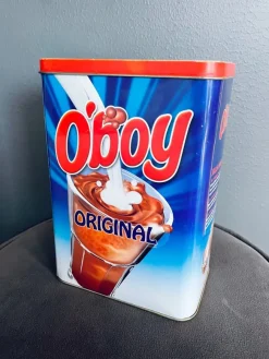 Tradera Plåtemballage<Oboy plåtburk • Oboyburk • Oboyplåtburk