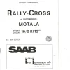 Tradera Sportmemorabilia<Officiellt Rally-Cross program Motala 1973