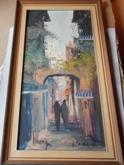 Tradera Oljemålning, G.Canaria -66^ Måleri