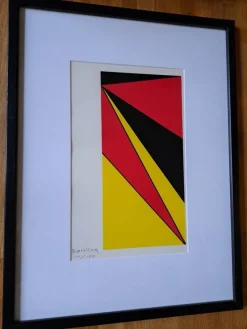 Tradera Olle Baertling signerat serigrafi^ Grafik & Teckningar