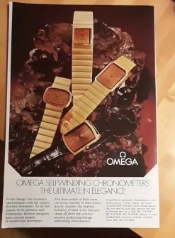 Tradera Omega Contellation Chronometers USA annons från 1973^ Övrigt Klockrelaterat