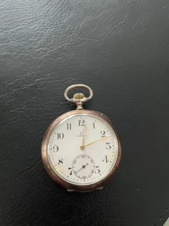 Tradera Omega fickur i silver^ Fickur