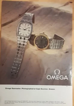 Tradera Omega Seamaster USA tidnings annons från 1981^ Övrigt Klockrelaterat