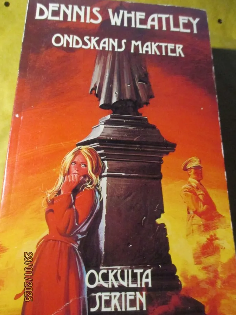 Tradera ONDSKANS MAKTER OCKULTA SERIEN VOL 1 DENNIS WHEATLEY POCKET> Pocket