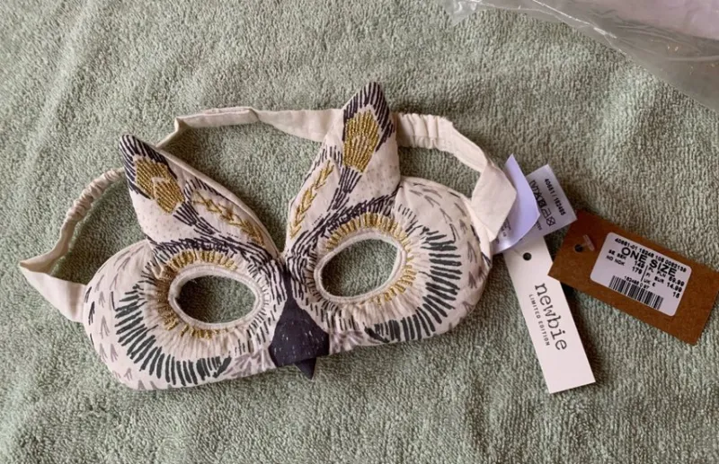 Tradera One Size Newbie Limited Edtion maskeradmask Uggla (koll jul 2022)> Maskeradkläder