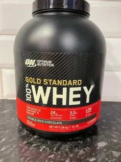 Tradera Träning<Optimum Nutrition Gold Standard 100% Whey, Choklad, protinpulver