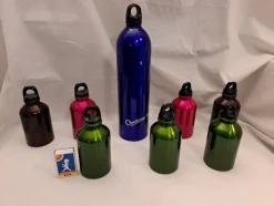 Tradera Camping & Hiking<Optimus aluminium vattenflaskor - olika färger och storlekar, oanvända
