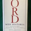 Tradera Ord med historia, Gösta Bergman - 2500 ord och dess ursprung> Korsord & Korsordsrelaterat