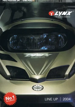 Tradera Original Broschyr Snöskoter Lynx 550 Yeti m.fl. 2004 - Pole Position Snöskotrar> Fordonslitteratur