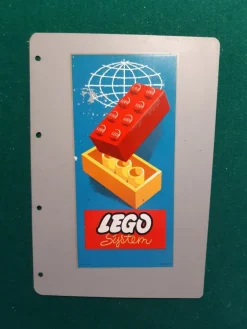 Tradera Original LEGO System Vattendekal uppklistrad på ett A4 plastblad> Byggklossar & Lego