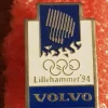 Tradera Olympia<OS LILLEHAMMER 94 REKLAMPIN FÖR VOLVO BRA SKICK.