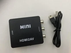 Tradera Övrig Telefoni<1080P HDMI Till AV Converter för PC Laptop HDTV DVD