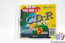 Tradera 5-Pack Master CD -R Pro 700 MB - CD - CD-Skiva - Skiva - CD-R> Extern Lagring
