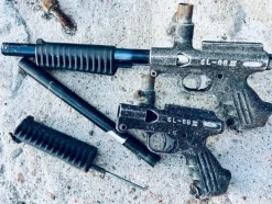 Tradera Skytte<Paintball 2 st Tippmann SL-68 II Paintball Markörer kal68/ 90 tal