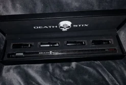 Tradera Äventyrssporter<Paintball Deathstix Barrel Kit Carbon Fade 14