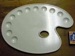 Tradera Palett, blandskål^ Konstnärstillbehör