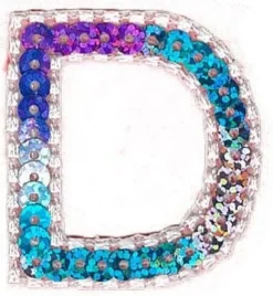 Tradera Paljett Bokstav D^ Sömnad & Stickning