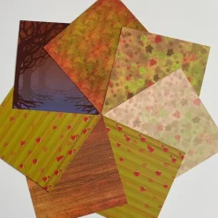 Tradera Papper del av Halloween and Fall Favourites Höst Löv Svampar^ Scrapbooking