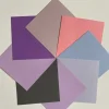 Tradera Papper 15x15 cm Enfärgade. Mixade färger Lila Rosa Blå Grå^ Scrapbooking