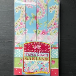 Tradera Pappersgirlang Paisley - 200 länkar, ca 10 meter> Barnkalas