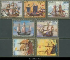Tradera Paraguay | Mi 2298-2304 | Postfriskt^ Sydamerika & Karibien