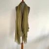 Tradera Parfois olivgrön sjal stor Nyskick scarf halsduk> Sjalar & Halsdukar