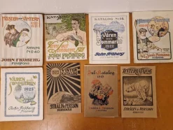 Tradera Priskuranter & Kataloger<Parti kataloger 1920tal