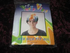 Tradera PARTY PERUK REGNBÅGE FÄRGER (MASKERAD)^ Maskeradkläder