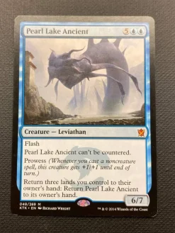 Tradera Spelkort<Pearl Lake Ancient - MtG - Khans of Tarkir